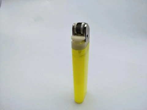 Yellow lighter Stock Photos