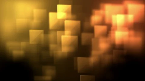 Yellow lightning and square patterns Stock Footage 108862230