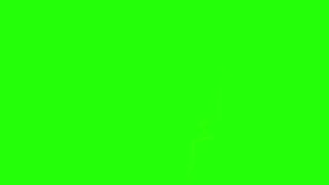 Yellow lightning greenscreen lightning frame 4k Stock Footage 255367892