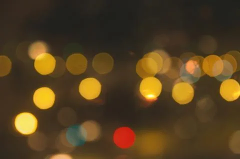 Yellow Lights Stock Photos
