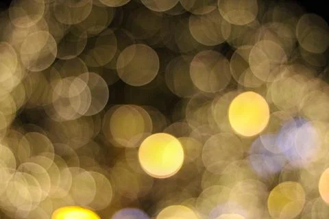 Yellow Lights Stock Photos