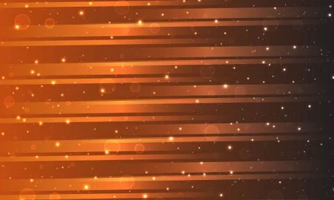 Yellow lights with technology background Stock-Illustration