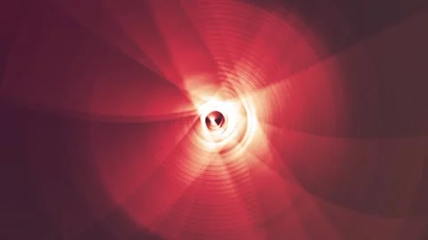 Yellow Lights Tunnel Loop  Stock-Footage 230010053