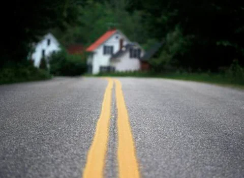 Yellow line Stock Photos