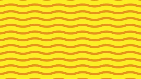Yellow Line Wave Pattern Background Stock Footage 290819125