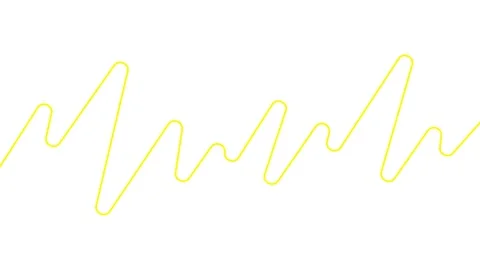 Yellow line white Stock Footage 284805815