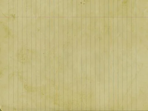 Yellow Lined Paper Texture Stock Photos