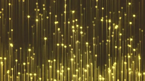 Yellow Lines Glow Animation Loop Video stock 220196942