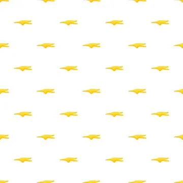 Yellow liquid dripping pattern on white background Stock Illustration