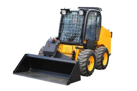 Yellow loader Stock Photos