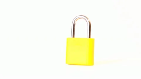 Yellow lock Vidéo 21263843