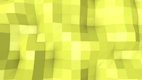 Yellow low poly background. abstract animation. 3d rendering Video stock 97169452