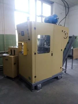 Yellow machine Stock Photos