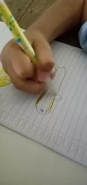 Yellow Marker Stock-Fotos