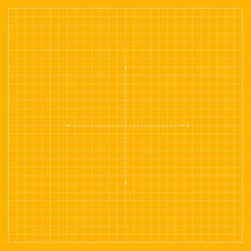 Yellow mathematical grid background with a horizontal and vertical coordina.. Stock Illustration