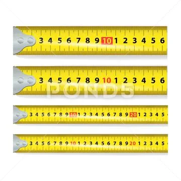 Tape measure in centimeters Stock Photo