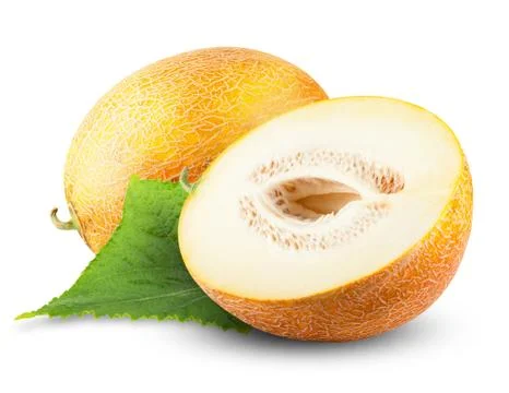 Yellow melon Stock Photos