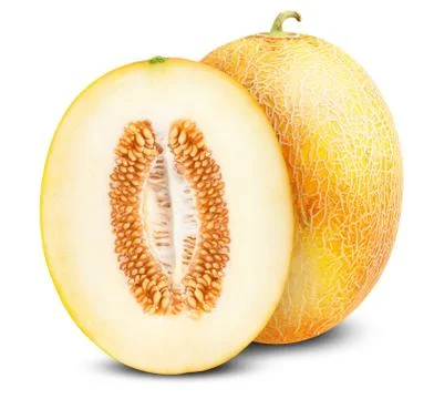 Yellow melon Stock Photos