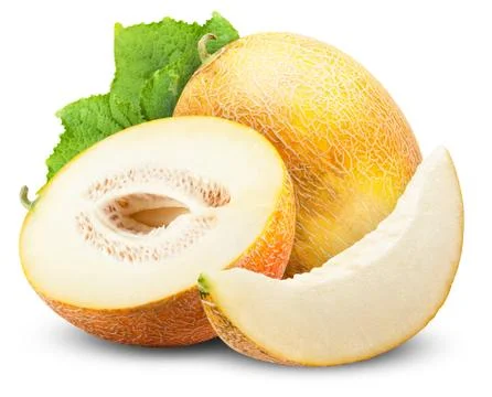 Yellow melon Stock Photos