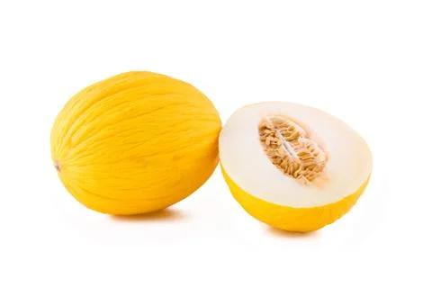 Yellow melon Stock Photos