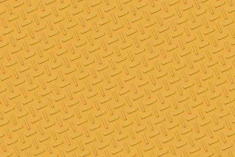 Yellow metal diamond plate Illustrazione stock