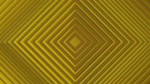 Yellow minimalism Abstract pattern of squares with the effect of displacement. W Stock Footage 154161292