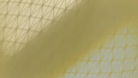 Yellow Modern Geometric Drift Visual Stock Footage 304449098