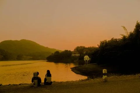 Yellow mood Foto stock