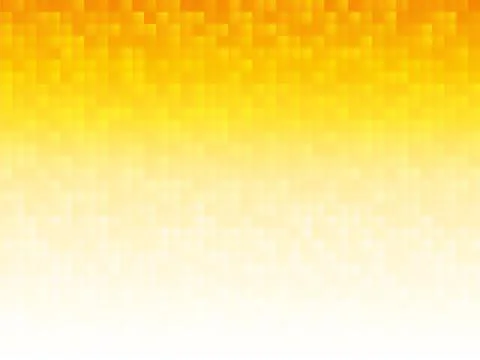 Yellow mosaic background Stock Illustration