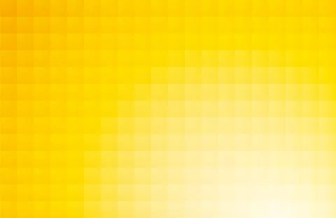 Yellow mosaic background Stock Illustration