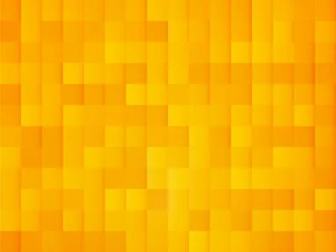 Yellow mosaic background Illustrazione stock