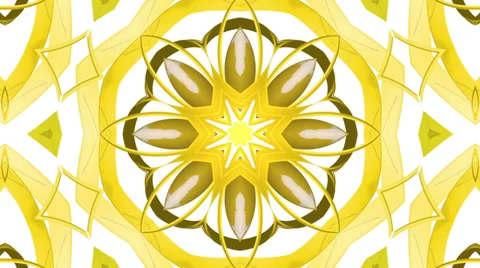 Yellow mosaic background, loop Video stock 37472819