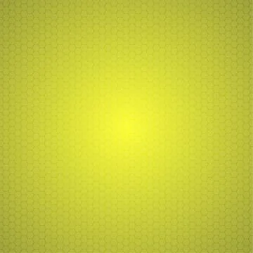 Yellow Mosaic Tile Honeycomb Vector Background. Stock Illustration