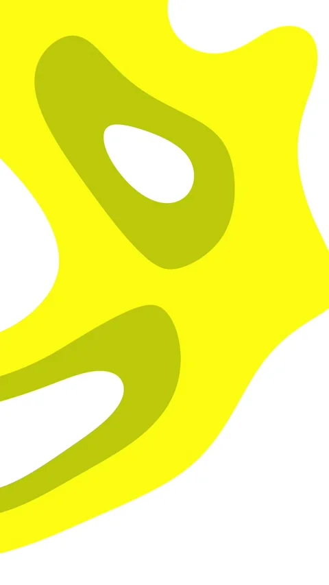 Yellow Motion Background on Clean White 库存影片 335564524