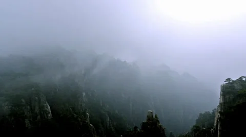 Yellow Mountain ,China Stock-Footage 32534595