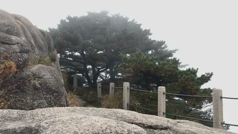 Yellow Mountains Stockbeeldmateriaal 122258906