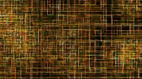 Yellow moving grid - abstract background Stock Footage 40430728
