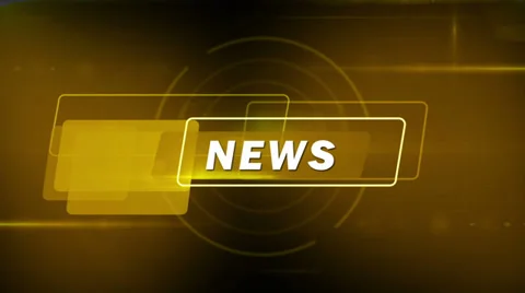 Yellow news generic  background Stock Footage 38830742