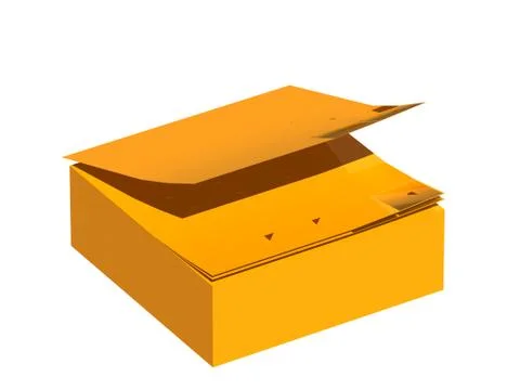 Yellow note pad for notes 스톡 일러스트