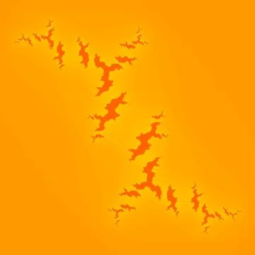 Yellow note paper with free space - abstract orange background for design art Stock Illustration