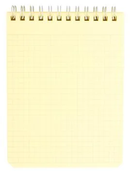 Yellow notepad Stock Photos