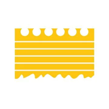 Yellow notepad representing ideas, notes, and organization イラスト素材