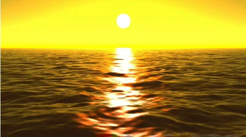 Yellow Ocean 2 Video stock 104640