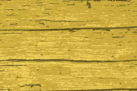 Yellow Old Timber Background Stock Illustration