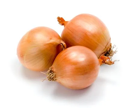 Yellow onions Stock Photos