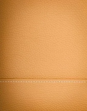 Yellow or light brown natural leather background Stock Photos