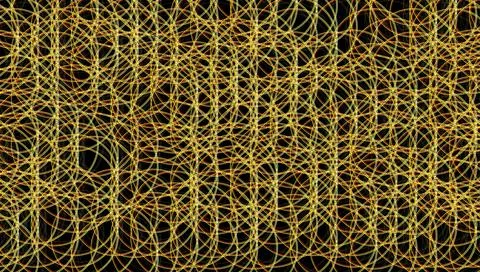 Yellow-orange abstract patterned background for design. Creative yellow lamp Stock Illustration