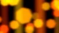 Yellow Orange Abstract Spark Defocused Slow Motion Background Loop HD Footage