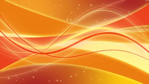Yellow orange background with glowing lines Stock Footage 114264843