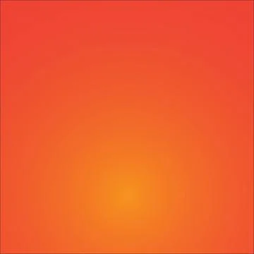 Yellow to orange gradient background. Radial Gradient Stock Illustration
